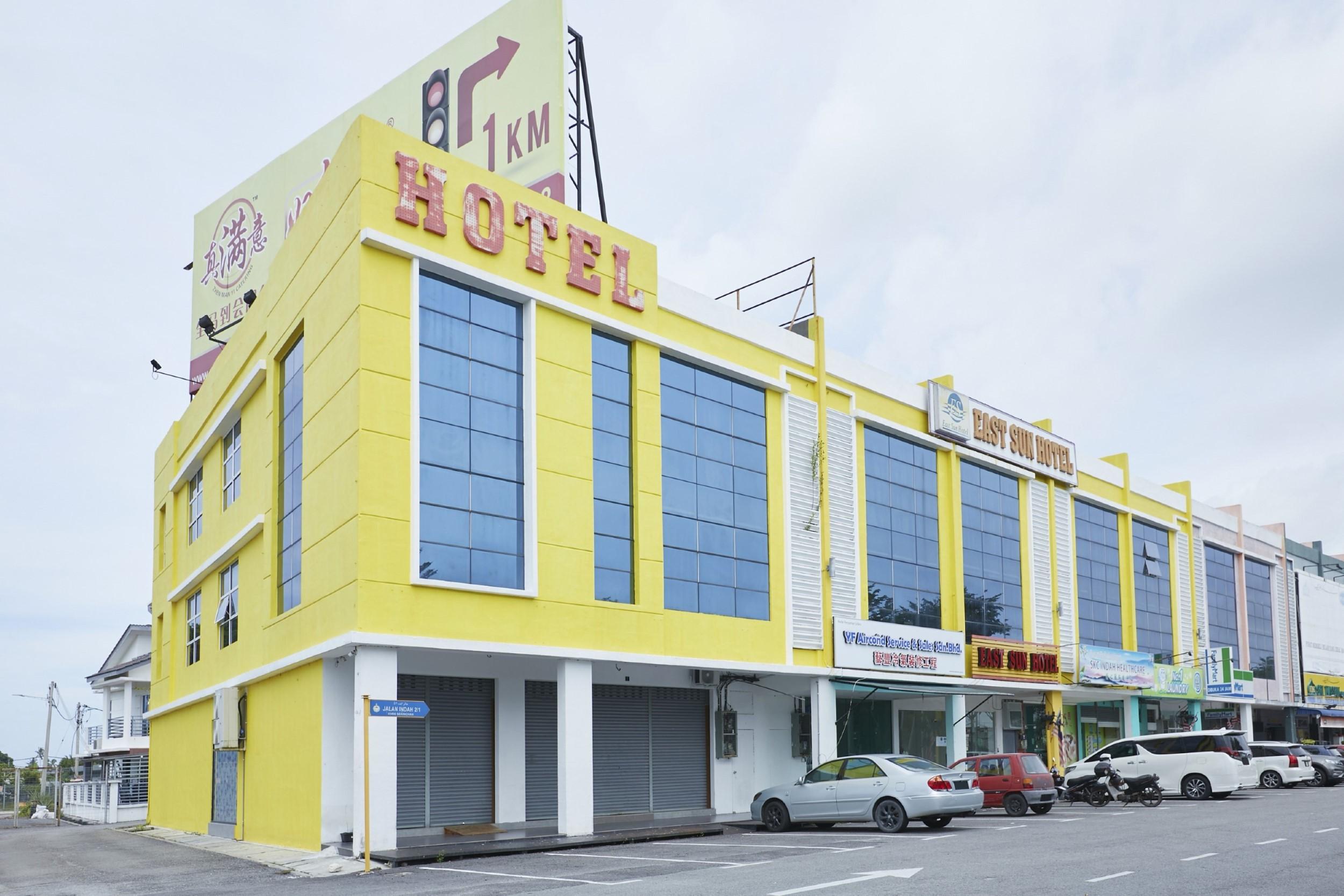 East Sun Hotel Sekinchan Exterior foto